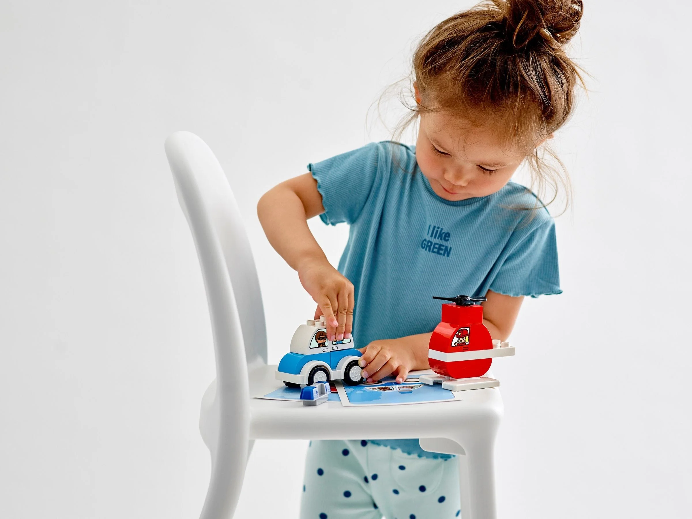 LEGO® 10957 Helikopter strażacki i radiowóz - zdjęcie 6