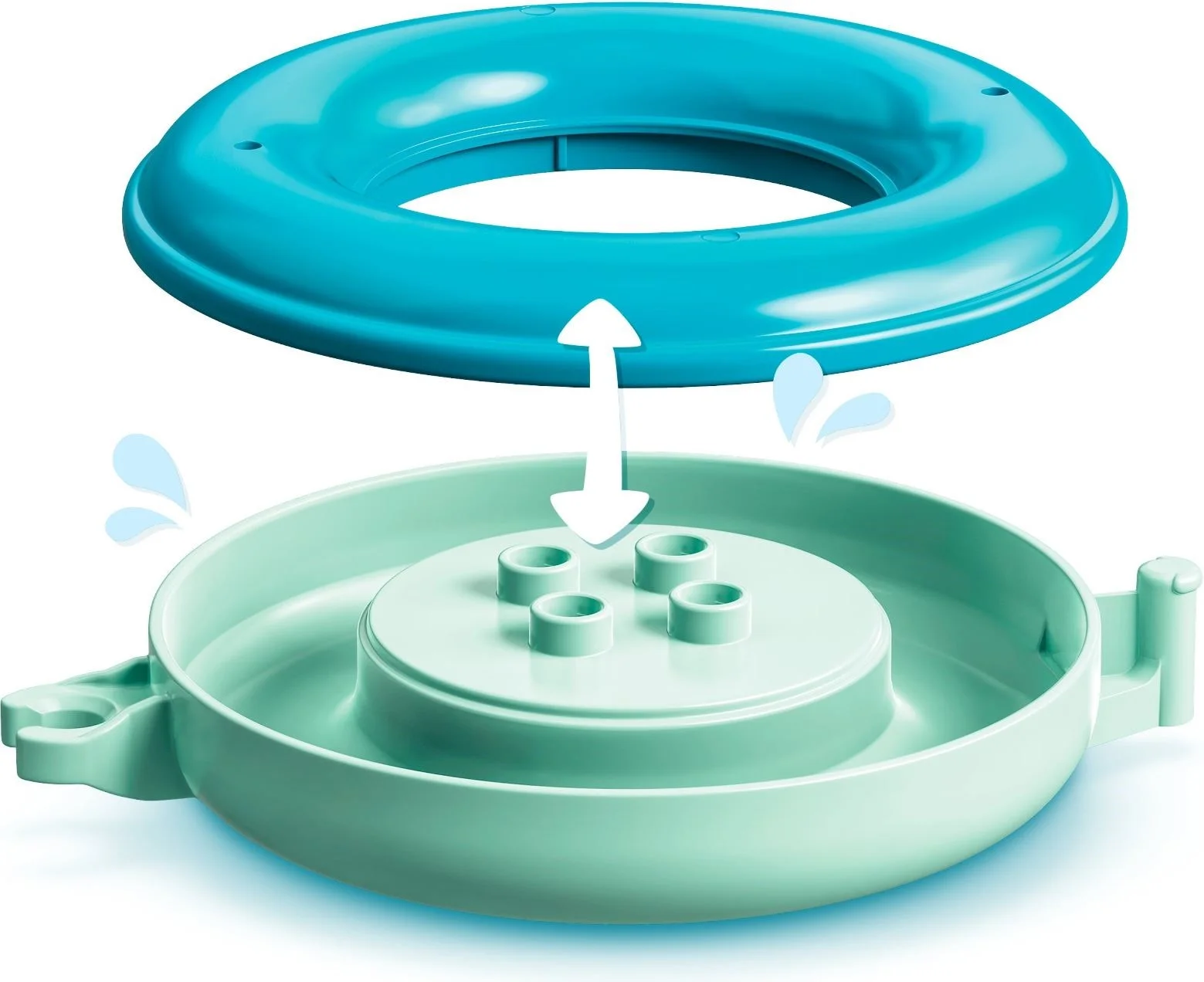 LEGO® 10964 Zabawa w kąpieli: pływająca czerwona panda - zdjęcie 4