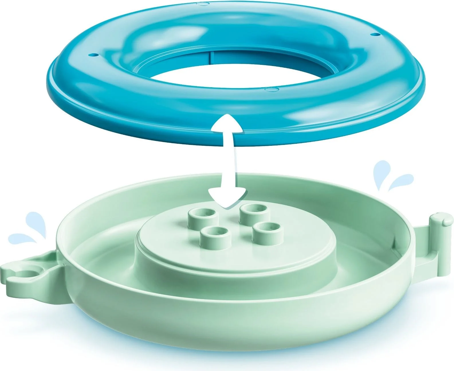 LEGO® 10965 Zabawa w kąpieli: pływający pociąg ze zwierzątkami - zdjęcie 4