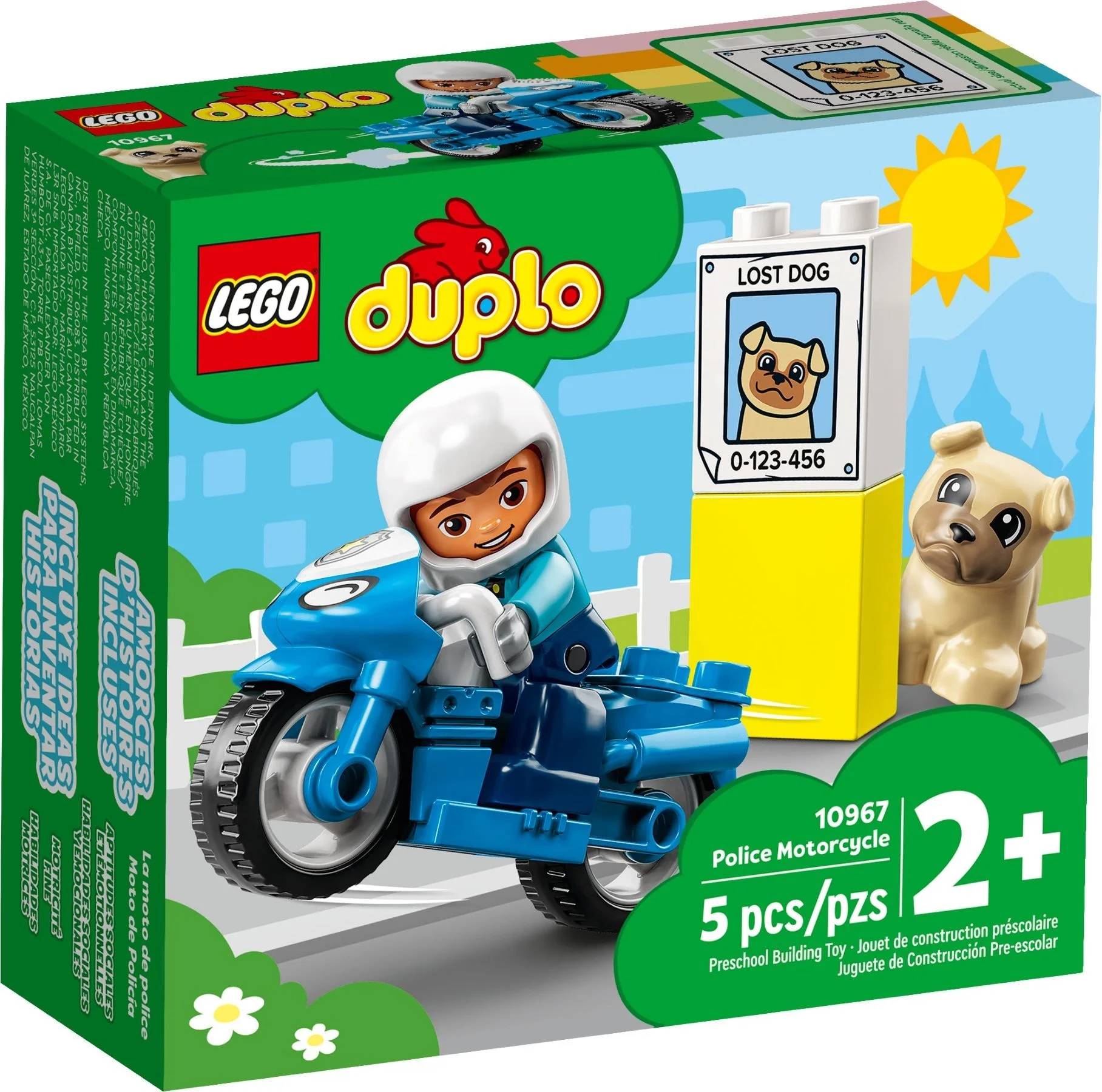 LEGO® 10967 Motocykl policyjny - zdjęcie 1