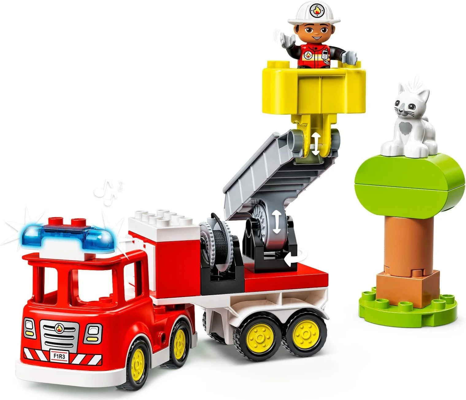 LEGO® 10969 DUPLO Wóz Strażacki z Dźwiękiem - zdjęcie 3