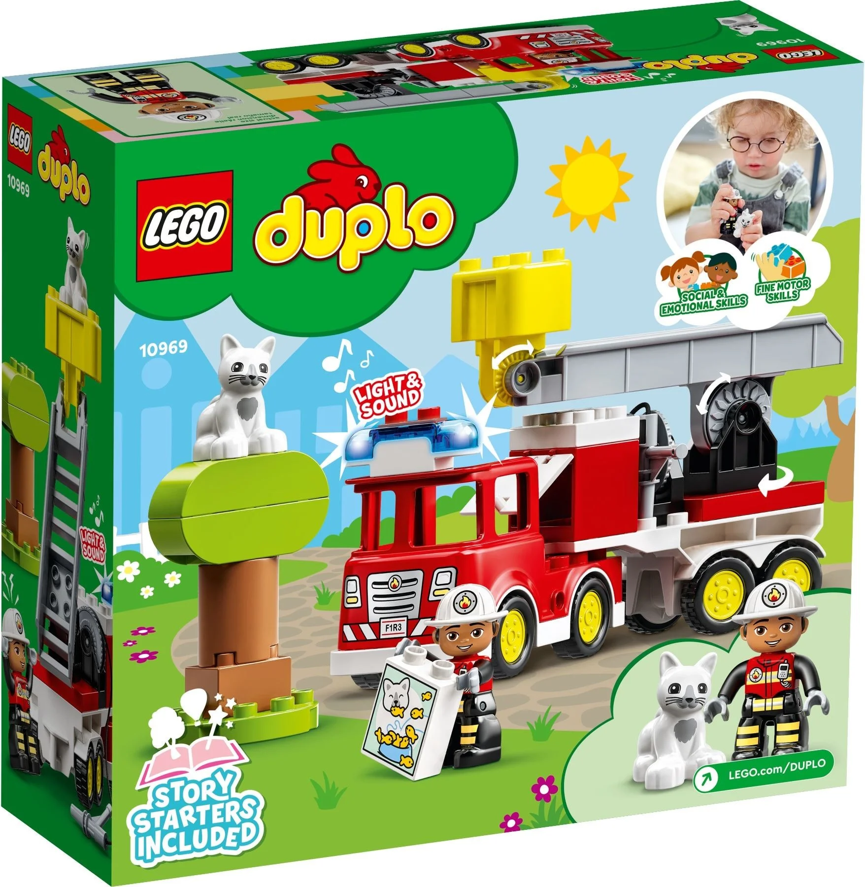 LEGO® 10969 DUPLO Wóz Strażacki z Dźwiękiem - zdjęcie 5