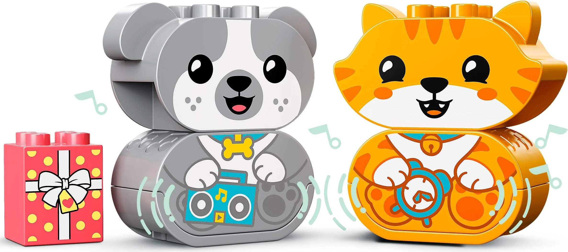 LEGO® 10977 Mój pierwszy szczeniak i kotek z odgłosami - zdjęcie 3