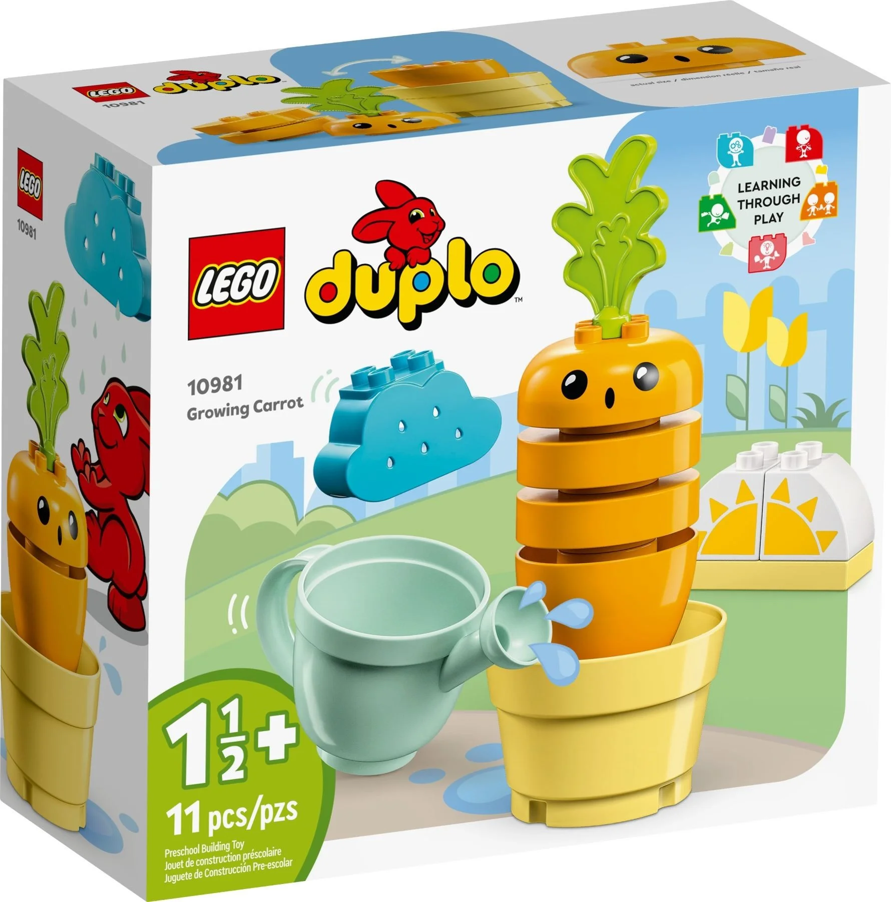 LEGO® 10981 LEGO DUPLO Rosnąca Marchewka - zdjęcie 2
