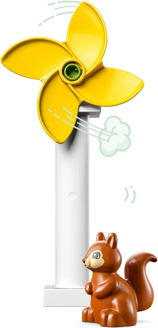 LEGO® 10985 klocki Lego Duplo Turbina wiatrowa i samochód elektryczny - zdjęcie 4