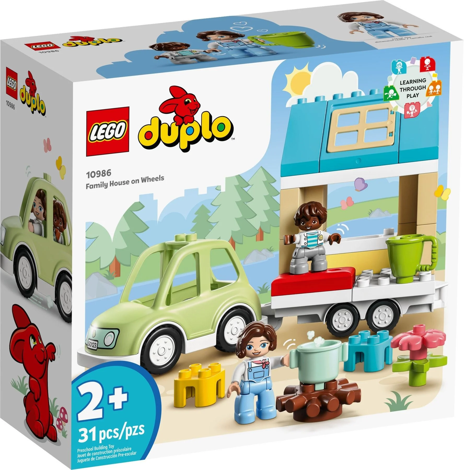 LEGO® 10986 Town Domek rodzinny na kółkach Do Dziecka Gratis! - zdjęcie 2