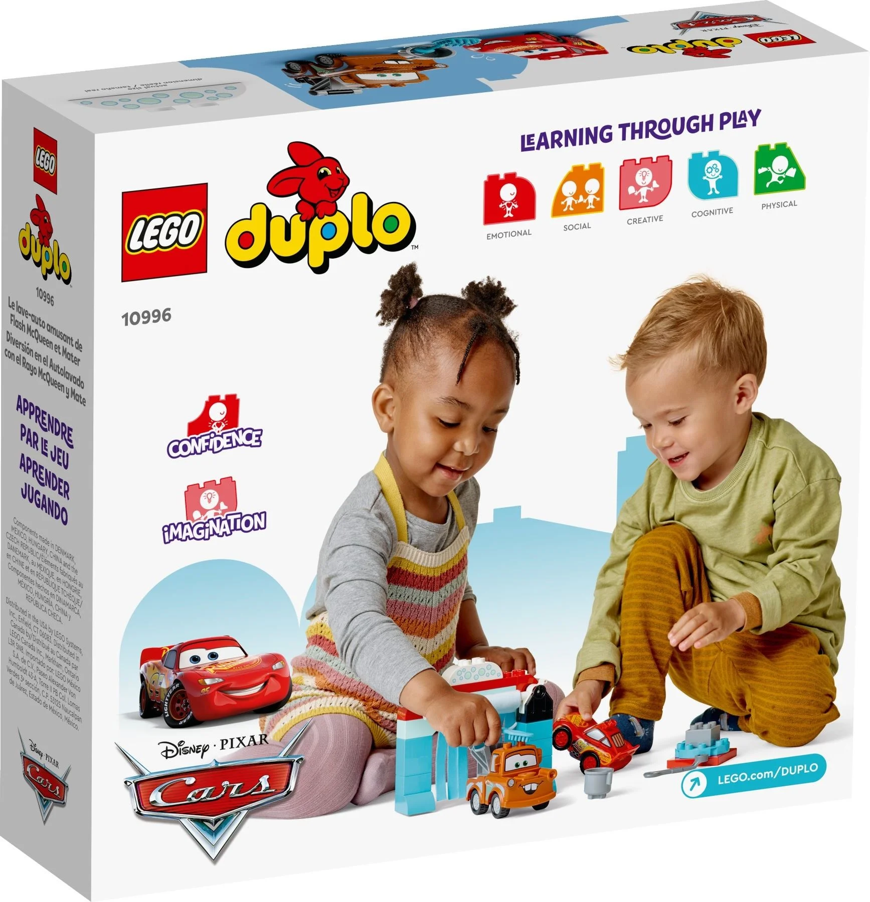 LEGO® 10996 LEGO DUPLO Zygzak McQueen i Złomek — myjnia - zdjęcie 4
