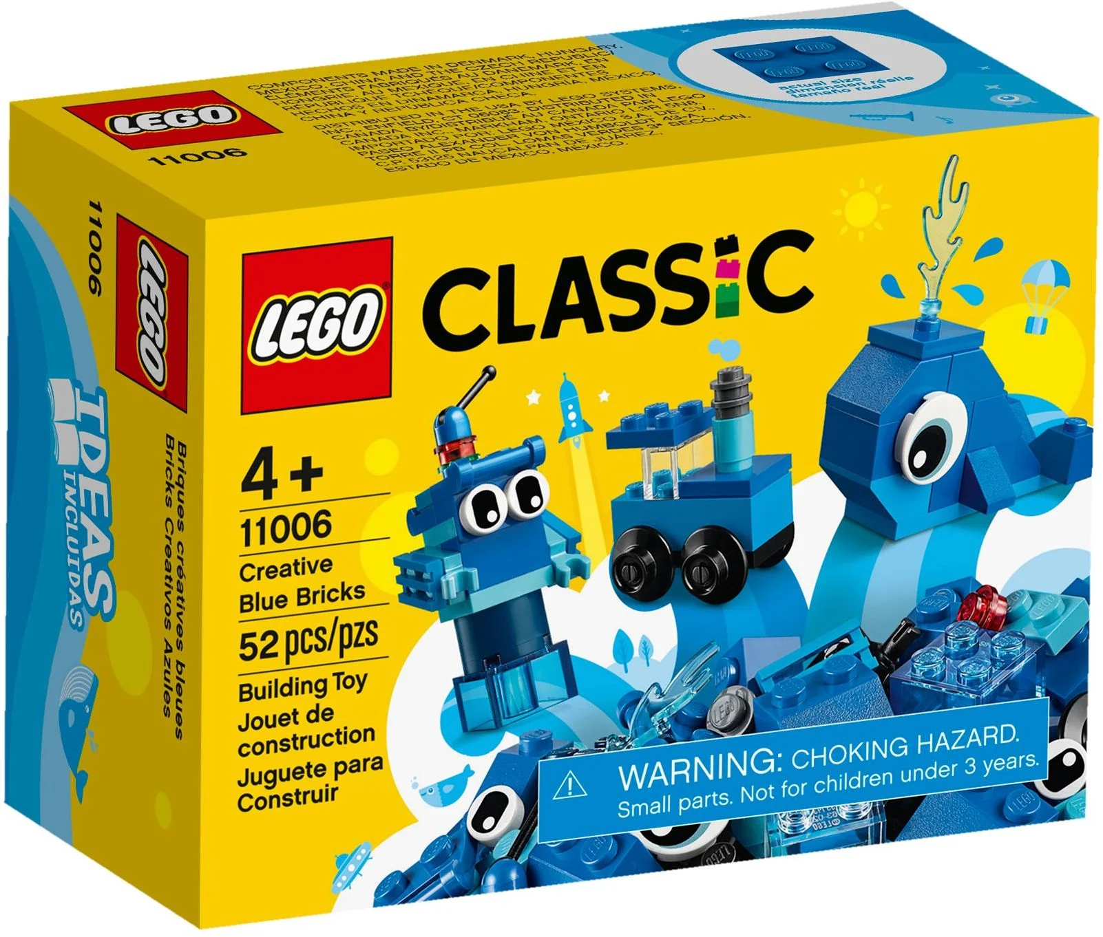LEGO® 11006 Niebieskie klocki kreatywne - zdjęcie 2