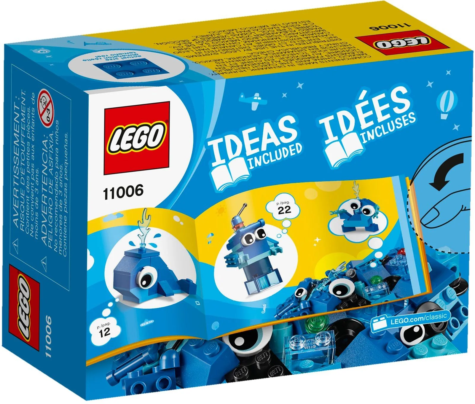 LEGO® 11006 Niebieskie klocki kreatywne - zdjęcie 5