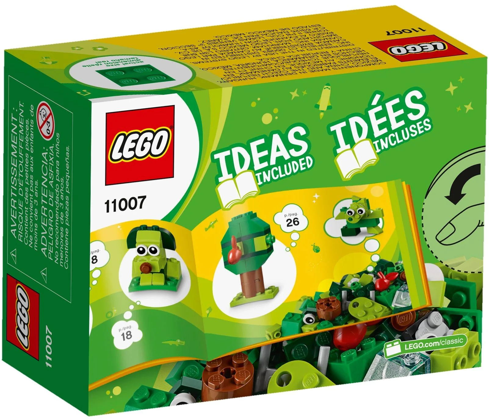 LEGO® 11007 Zielone klocki kreatywne - zdjęcie 5