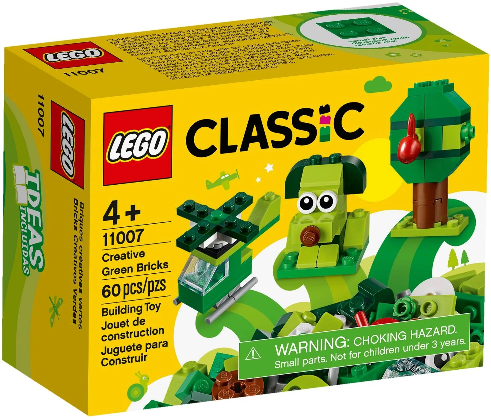 LEGO® 11007 Zielone klocki kreatywne - zdjęcie 1