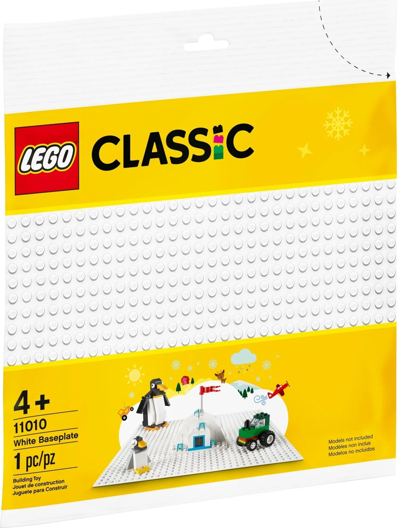 LEGO® 11010 Biała płytka konstrukcyjna - zdjęcie 2
