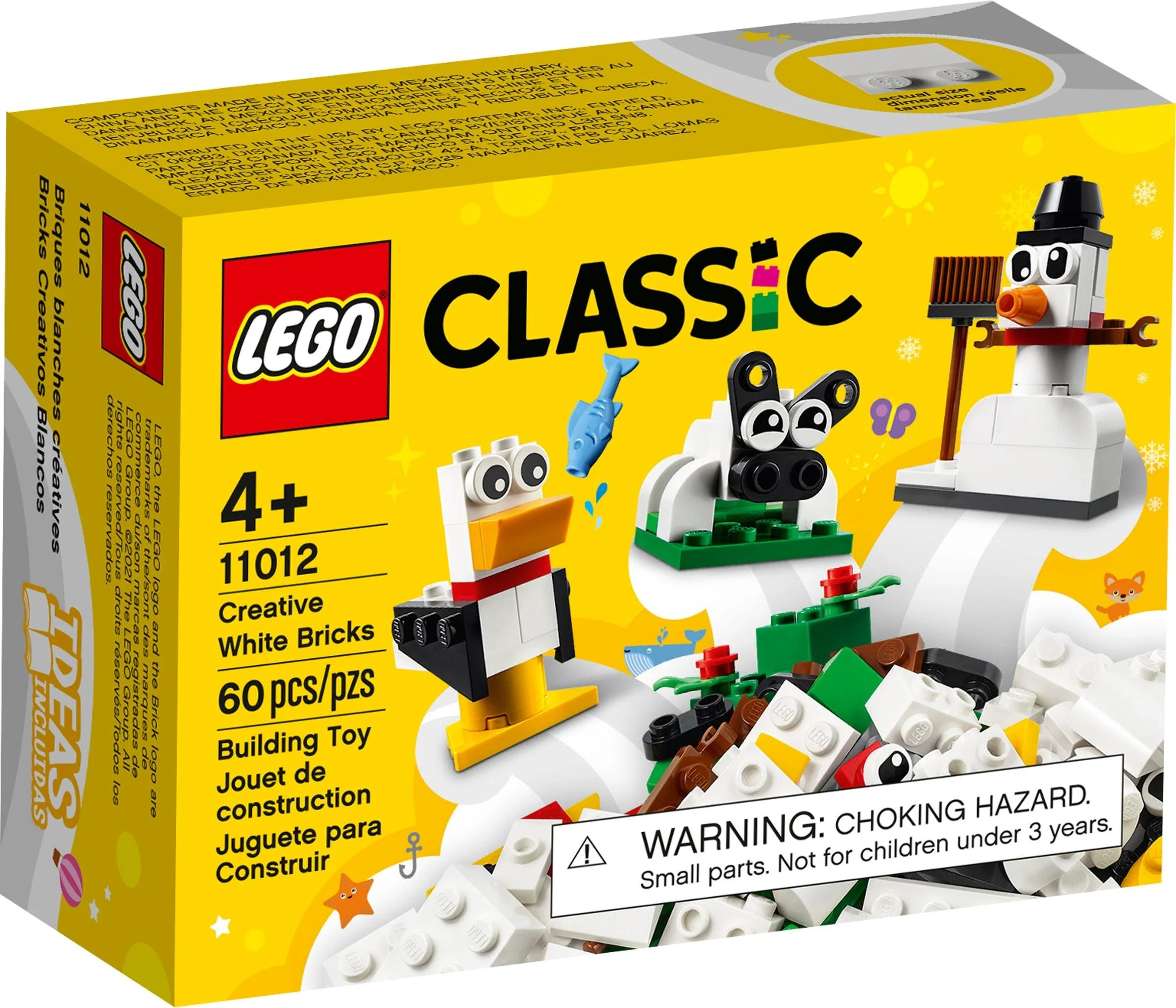 LEGO® 11012 LEGO Classic Kreatywne białe klocki - zdjęcie 1
