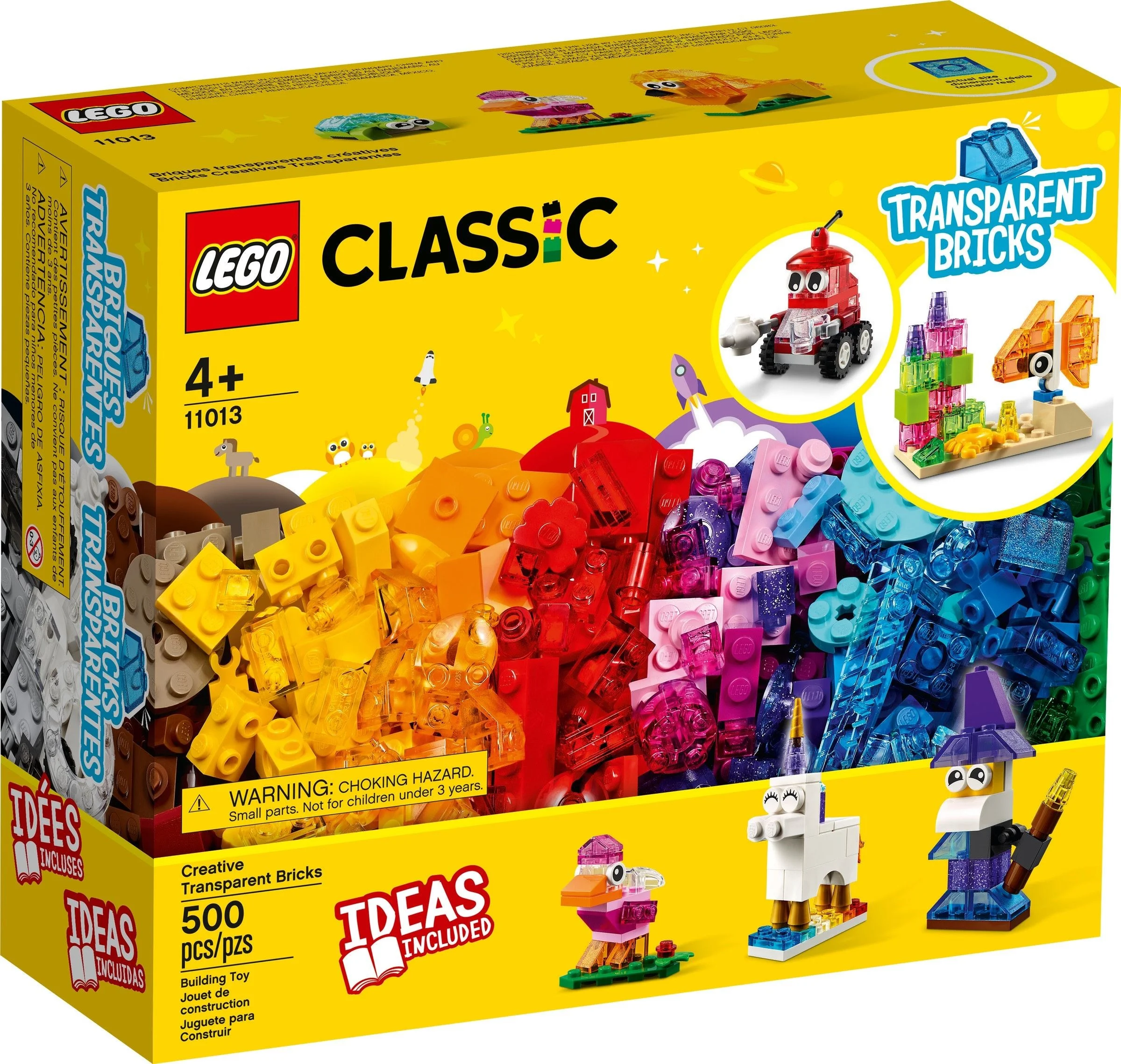 LEGO® 11013 Kreatywne przezroczyste klocki - zdjęcie 2