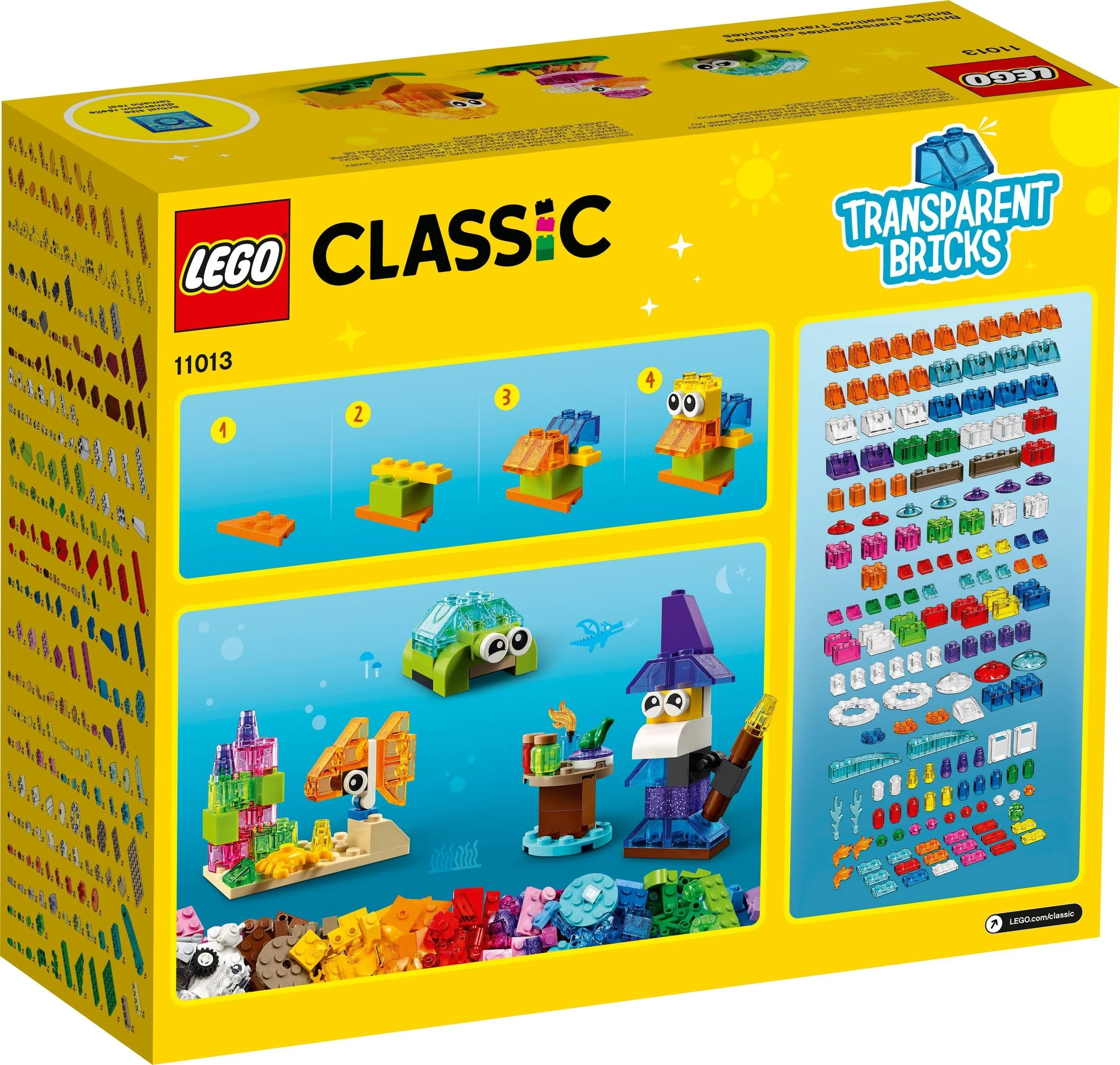 LEGO® 11013 Kreatywne przezroczyste klocki - zdjęcie 11