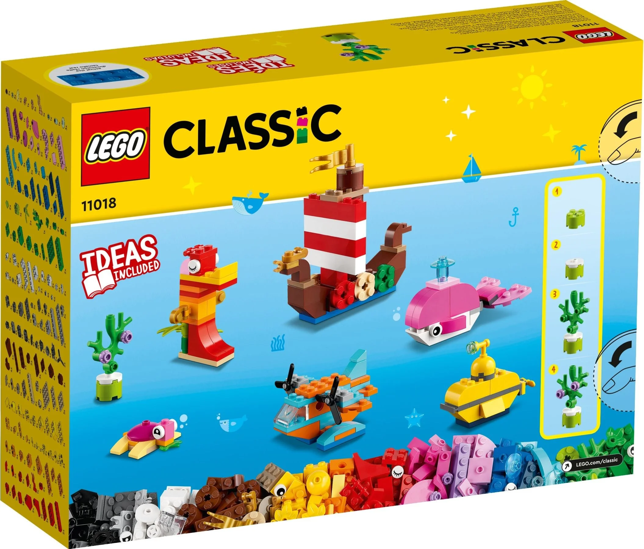 LEGO® 11018 Kreatywna oceaniczna zabawa - zdjęcie 7