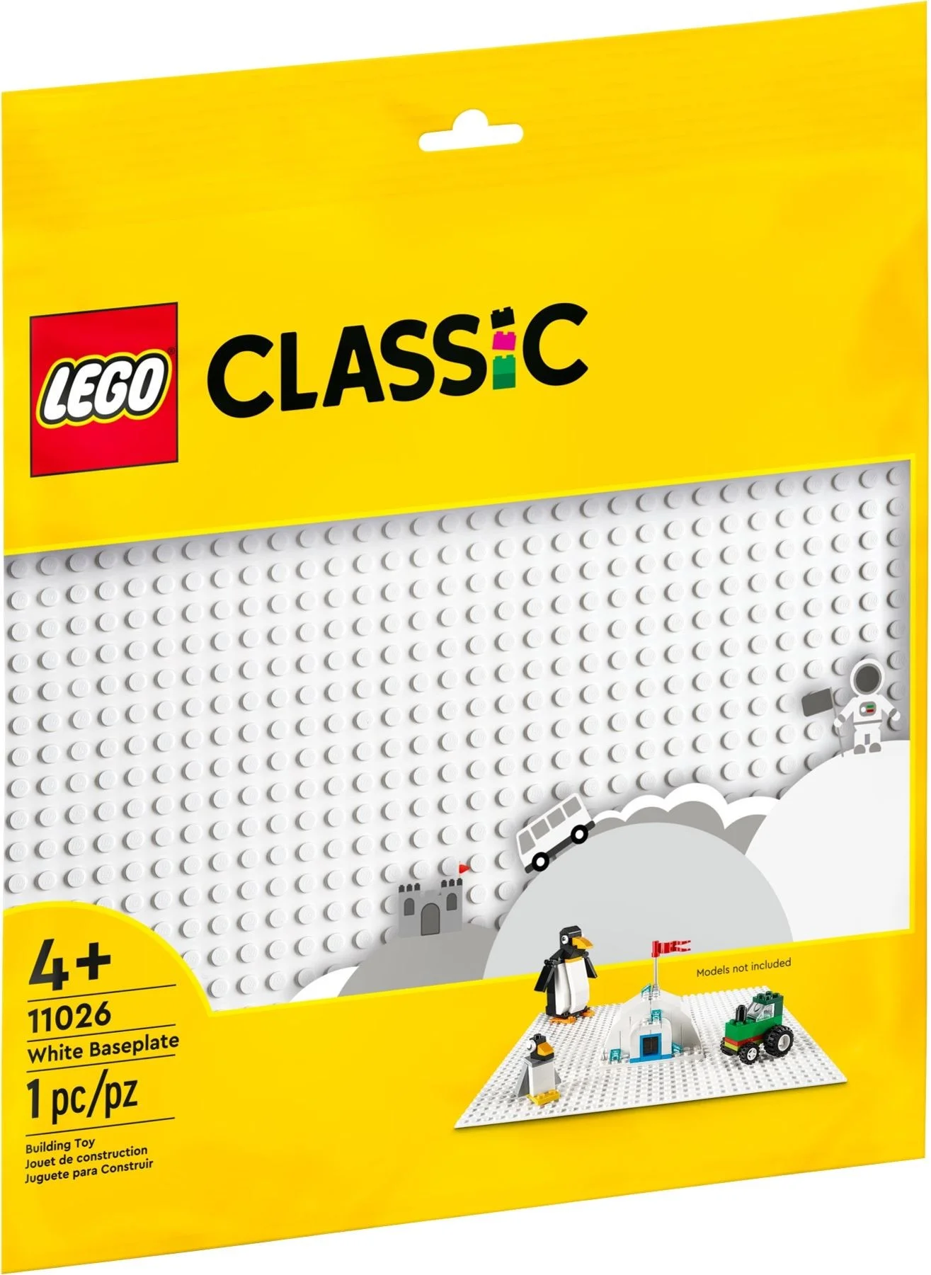 LEGO® 11026 LEGO Classic Biała płytka konstrukcyjna - zdjęcie 2