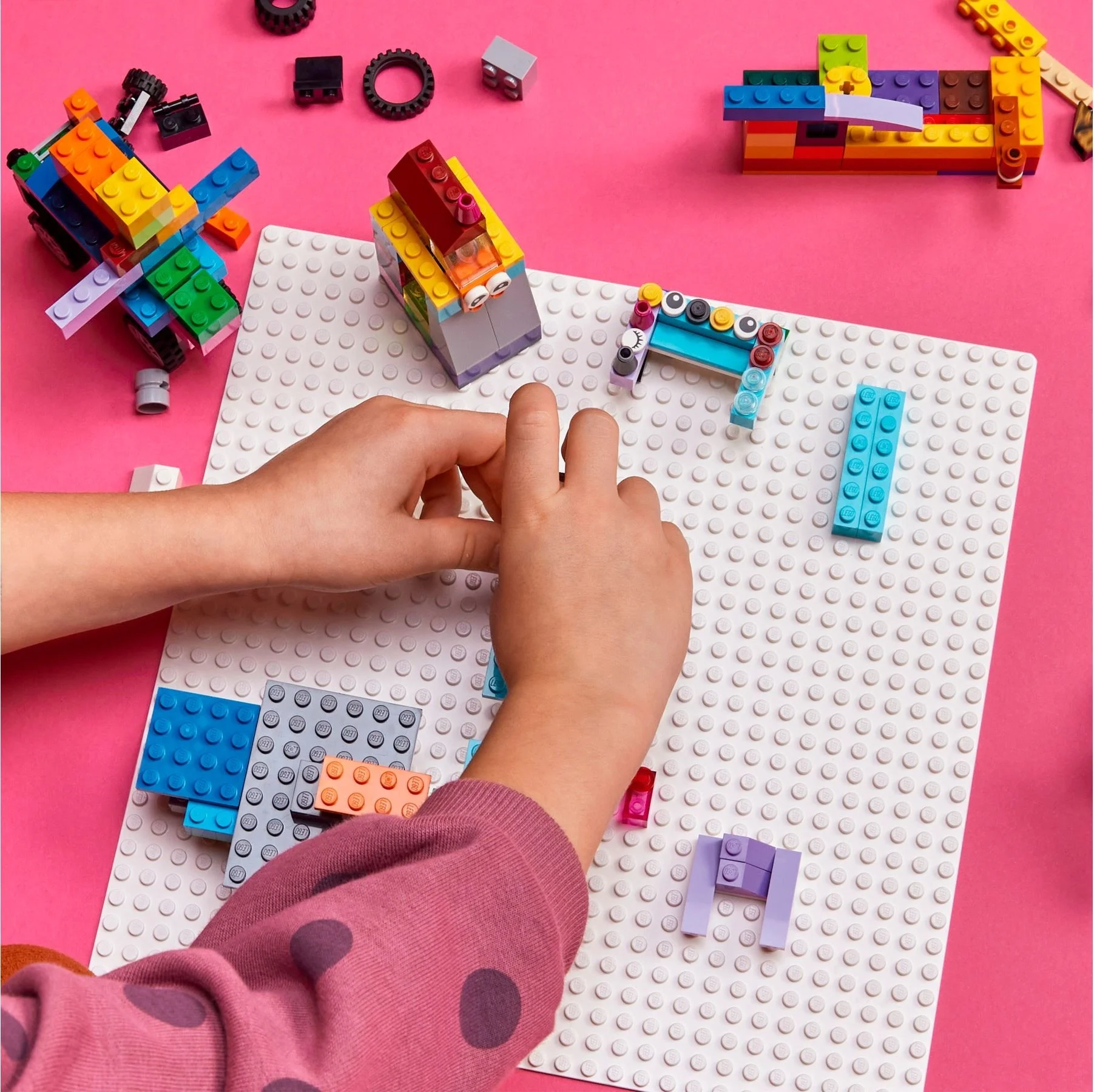 LEGO® 11026 LEGO Classic Biała płytka konstrukcyjna - zdjęcie 4