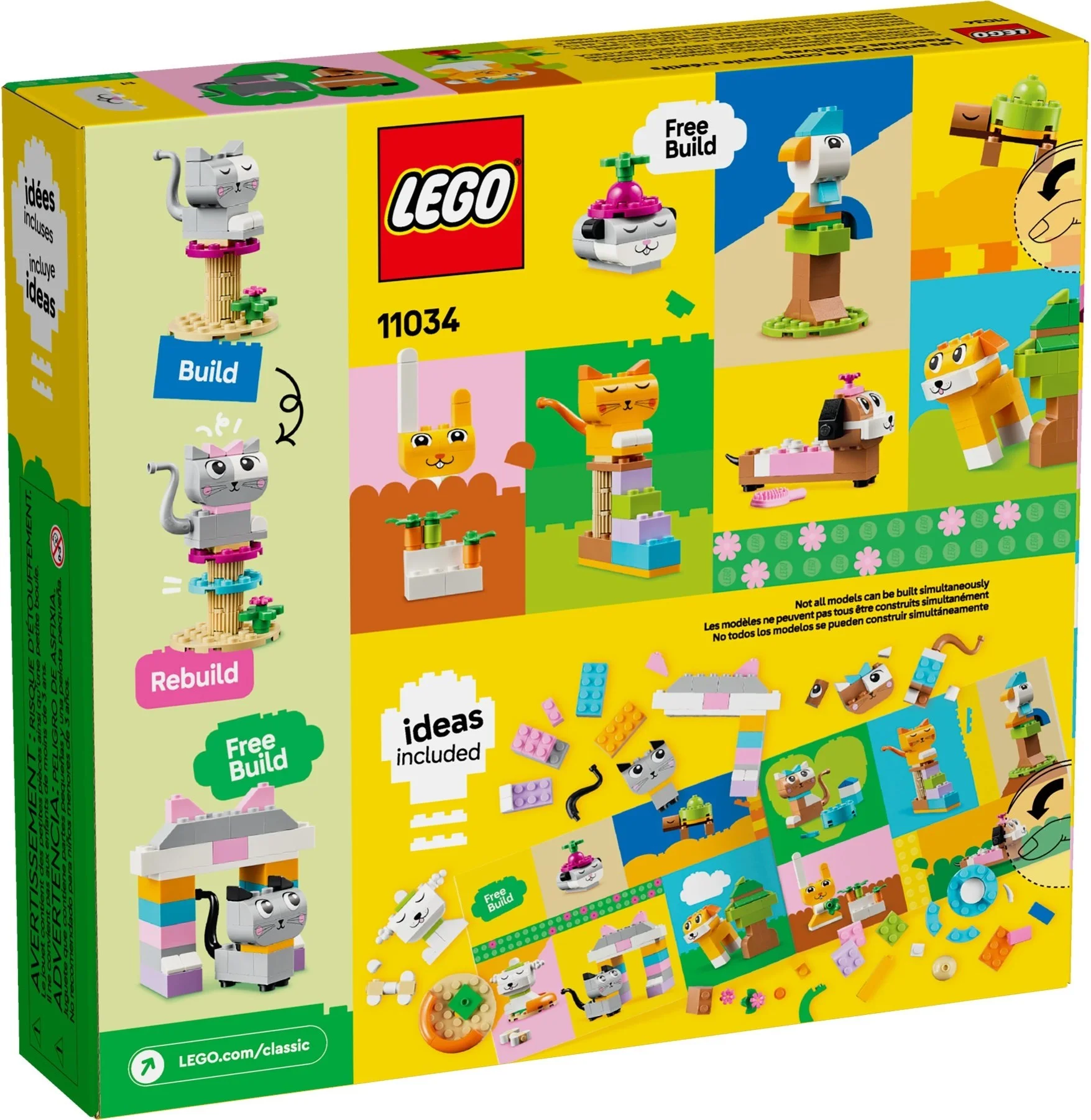 LEGO® 11034 Kreatywne zwierzątka - zdjęcie 3