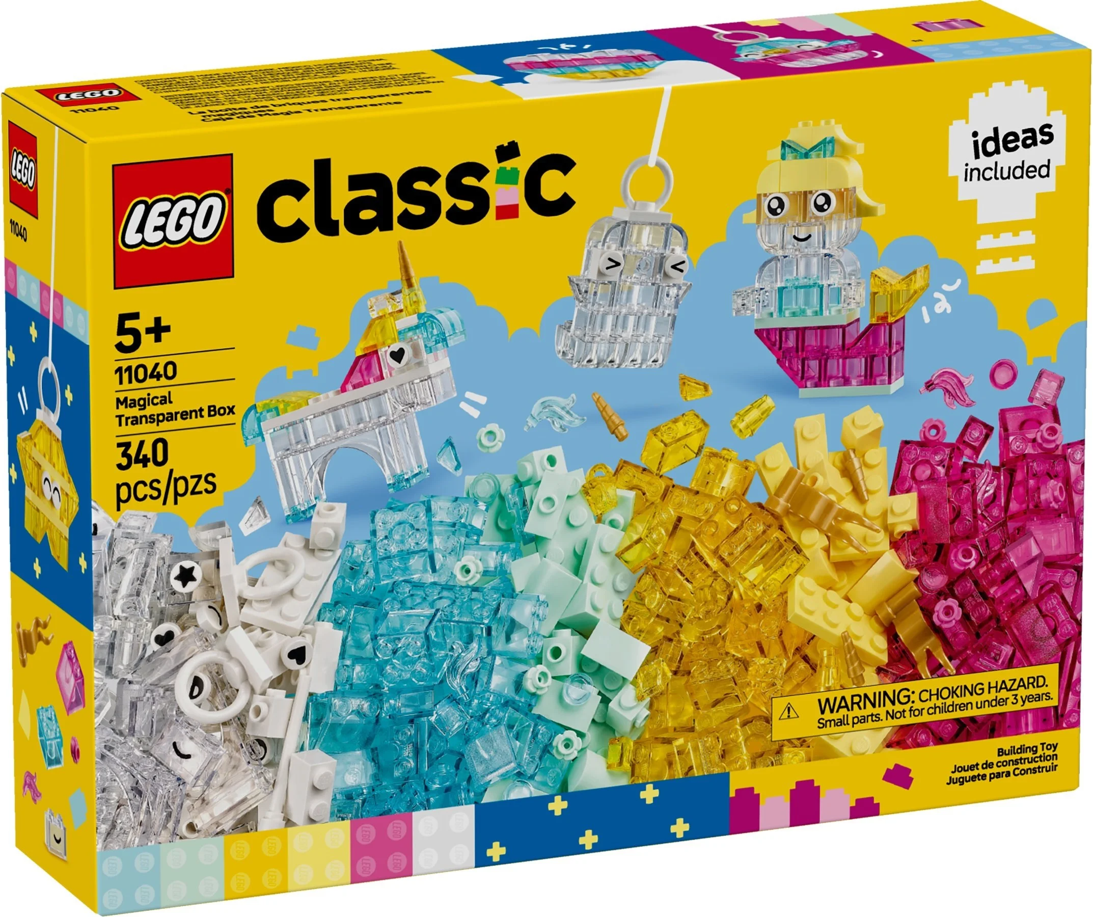 LEGO® 11040 Magiczny z Przezroczystymi Klockami - zdjęcie 2