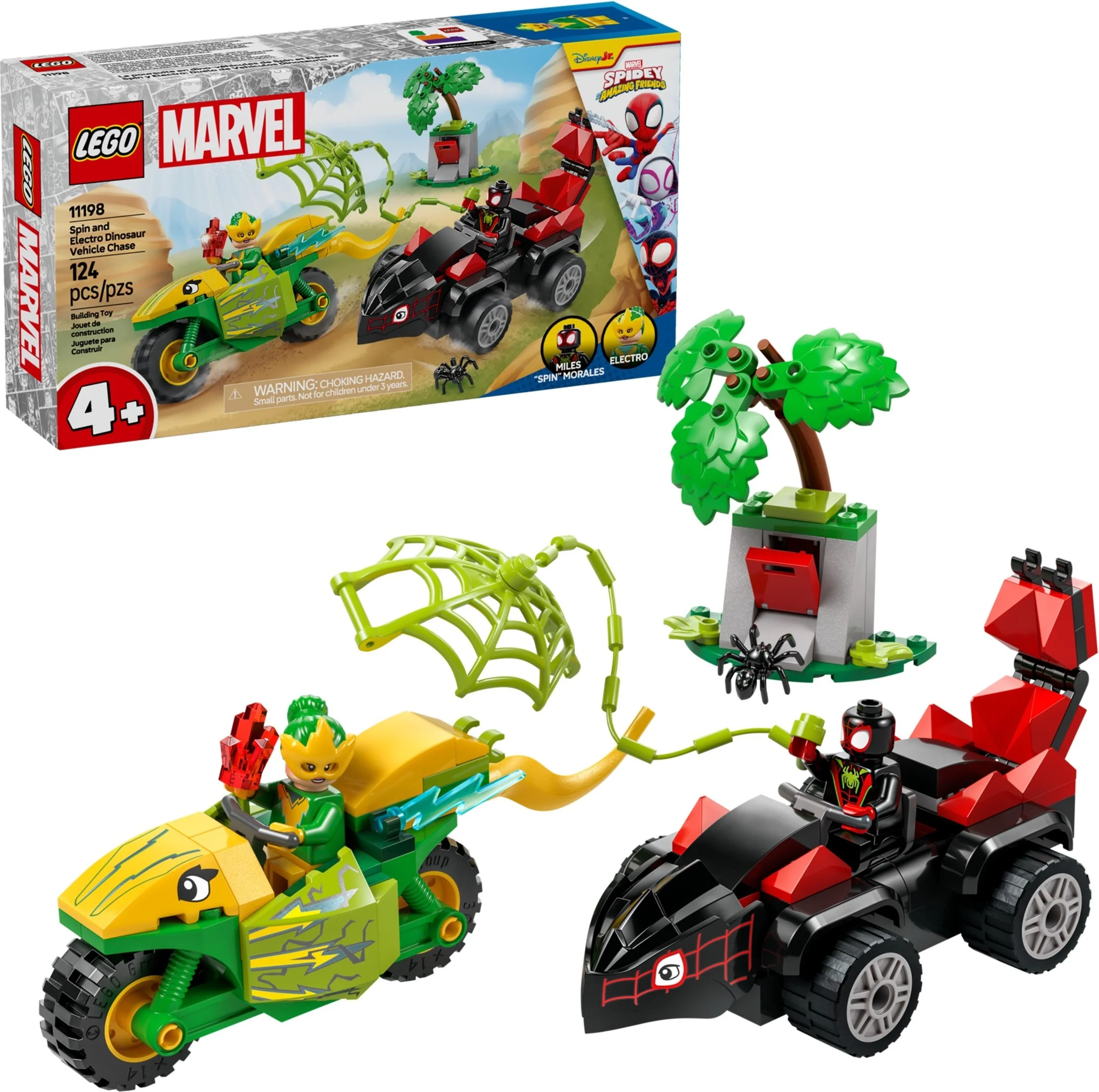 LEGO® 11198 Pościg Spina za Electro w dinopojeździe - zdjęcie 3