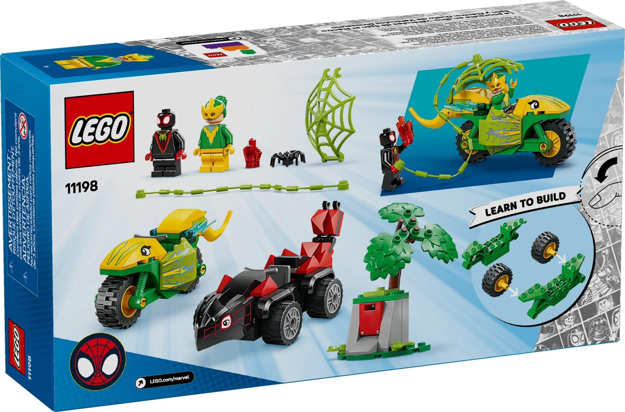 LEGO® 11198 Pościg Spina za Electro w dinopojeździe - zdjęcie 1