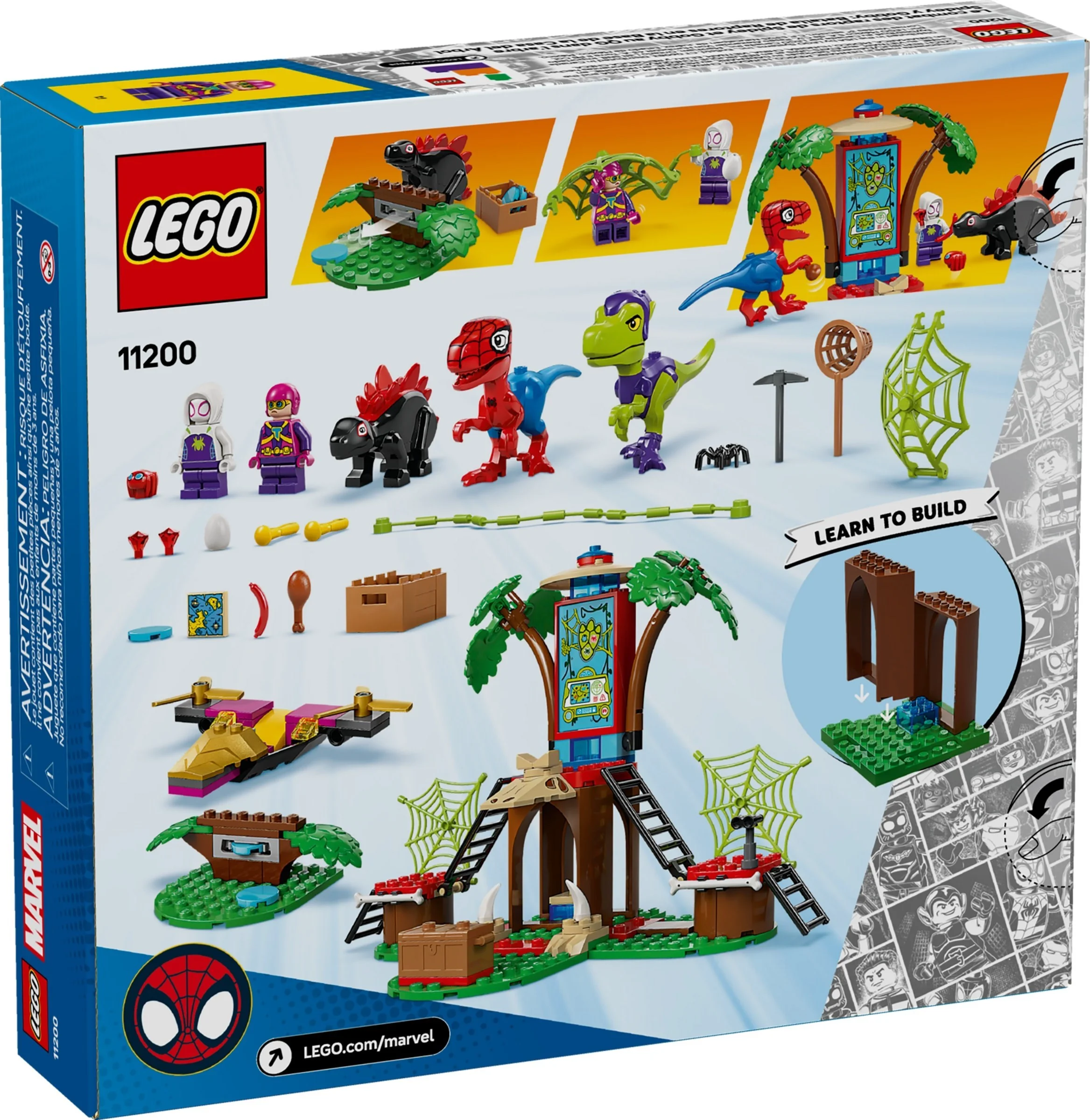 LEGO® 11200 Bitwa Spidey’ego i Gobby’ego przy domku na drzewie