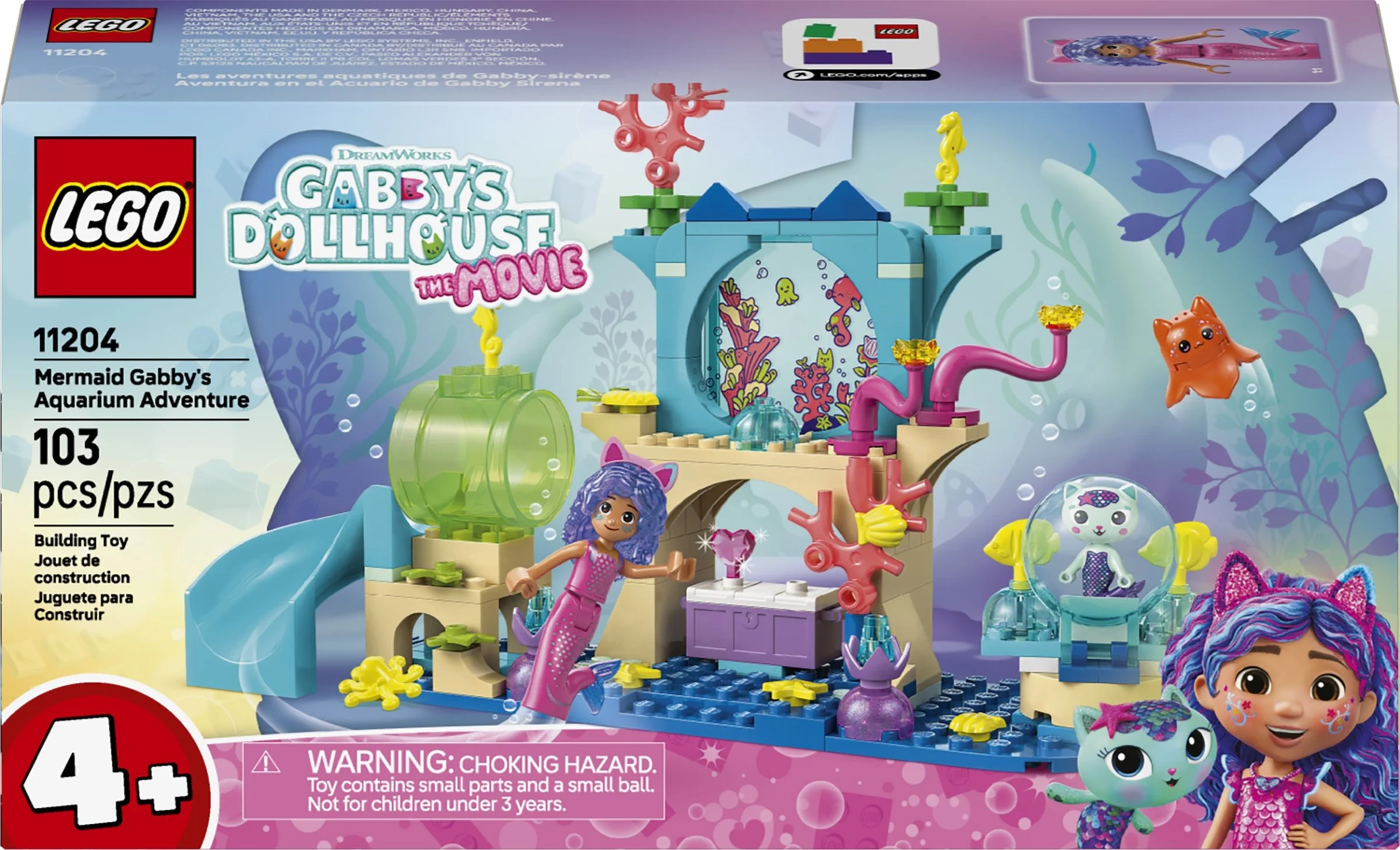 LEGO® 11204 Podwodna przygoda syrenki Gabi - zdjęcie 5