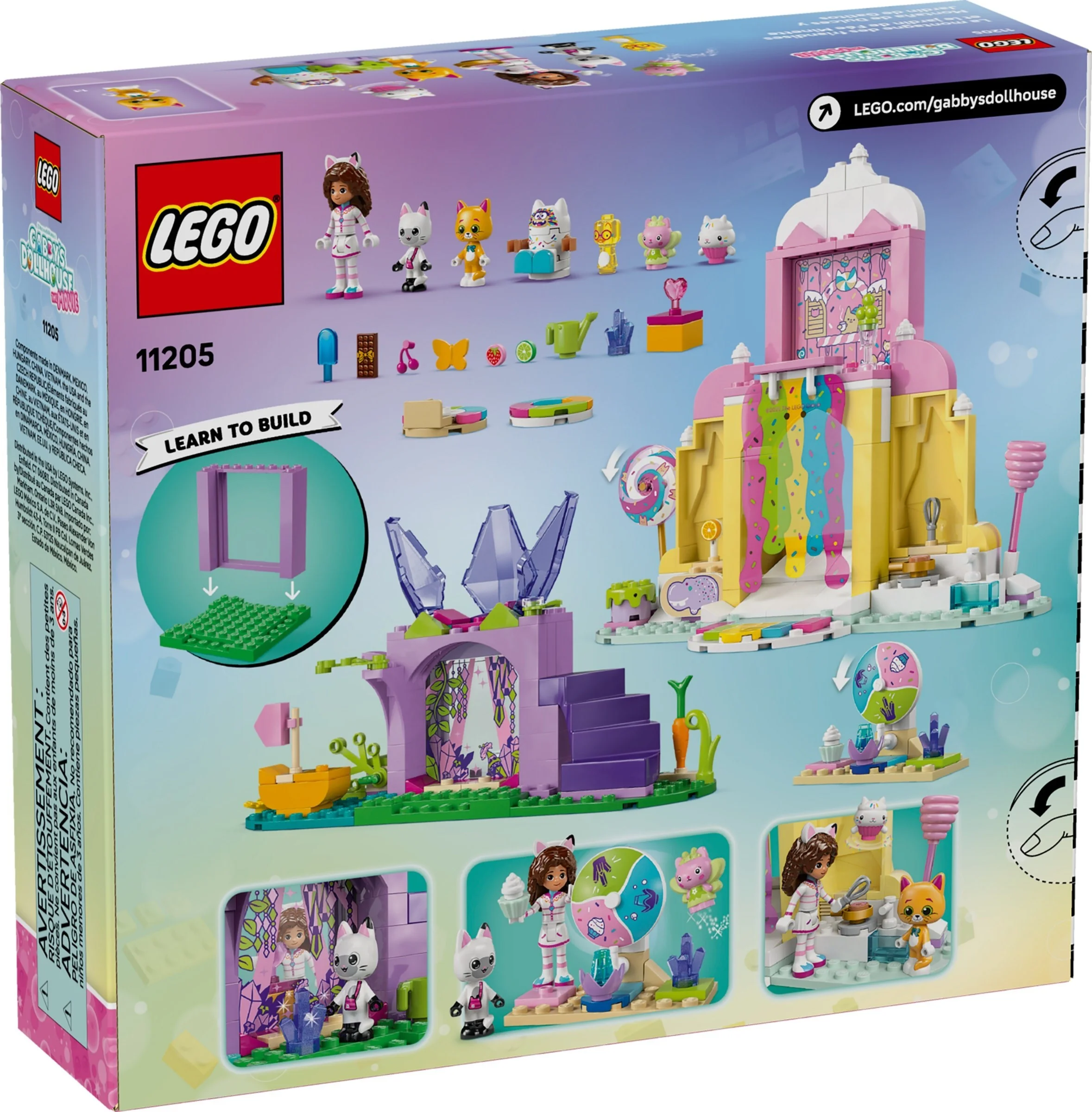 LEGO® 11205 Łakociowa Góra i Kiciowy Ogródek - zdjęcie 2