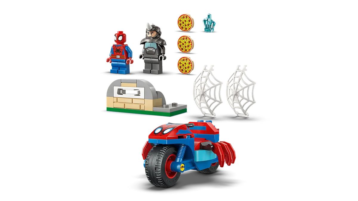 LEGO® 11206 Spidey i super-kumple Spidey na motocyklu kontra Rhino - zdjęcie 8