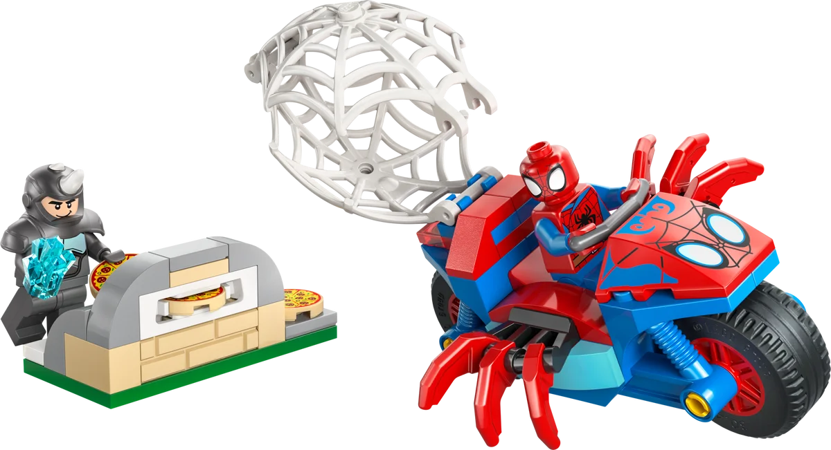 LEGO® 11206 Spidey i super-kumple Spidey na motocyklu kontra Rhino - zdjęcie 15