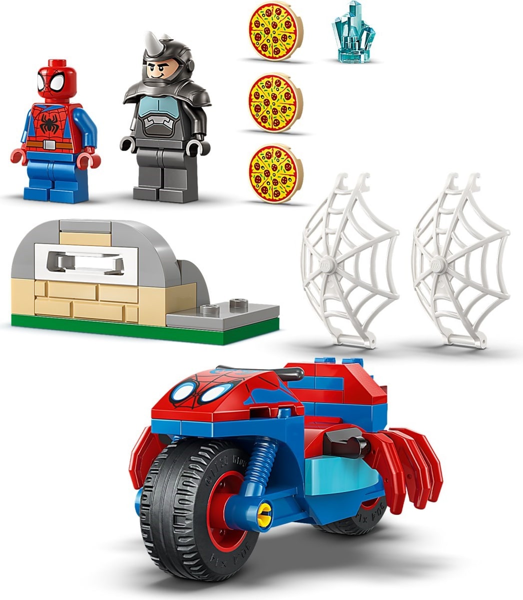 LEGO® 11206 Spidey na motocyklu kontra Rhino - zdjęcie 13
