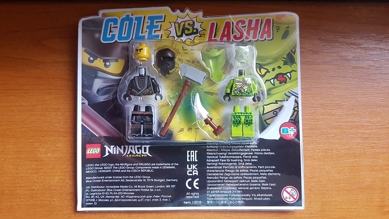 LEGO® 112110 Cole vs. Lasha - zdjęcie 1