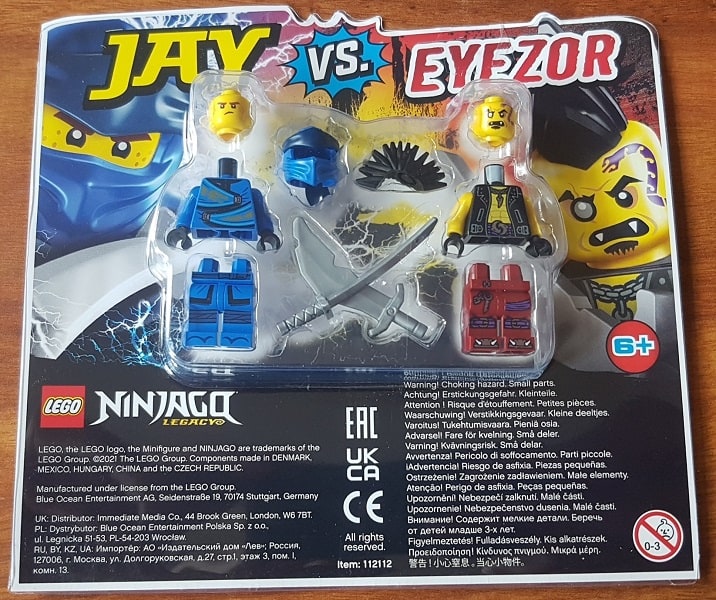 Ninjago Zestaw Jay vs. Eyezor #
