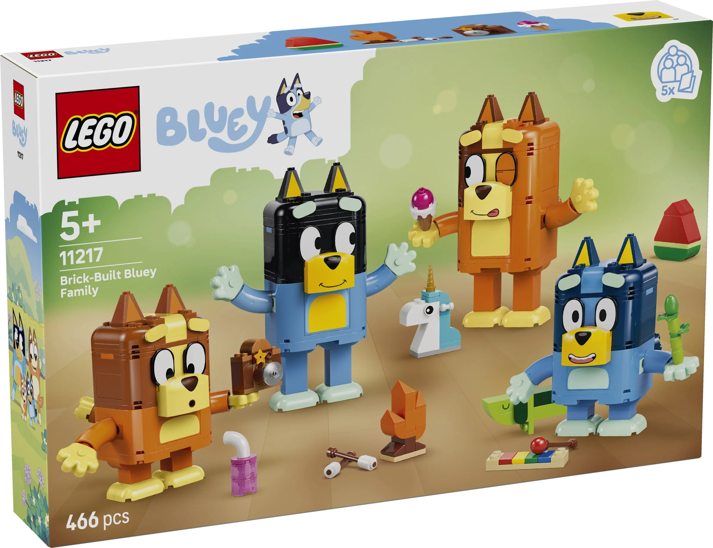 LEGO® 11217 Rodzina Blue z klocków - zdjęcie 1