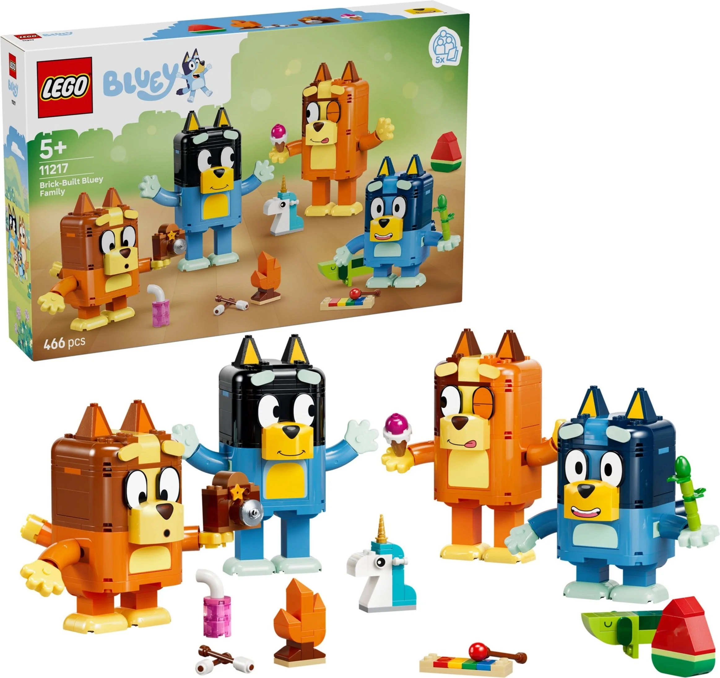 LEGO® 11217 Rodzina Blue z klocków - zdjęcie 3
