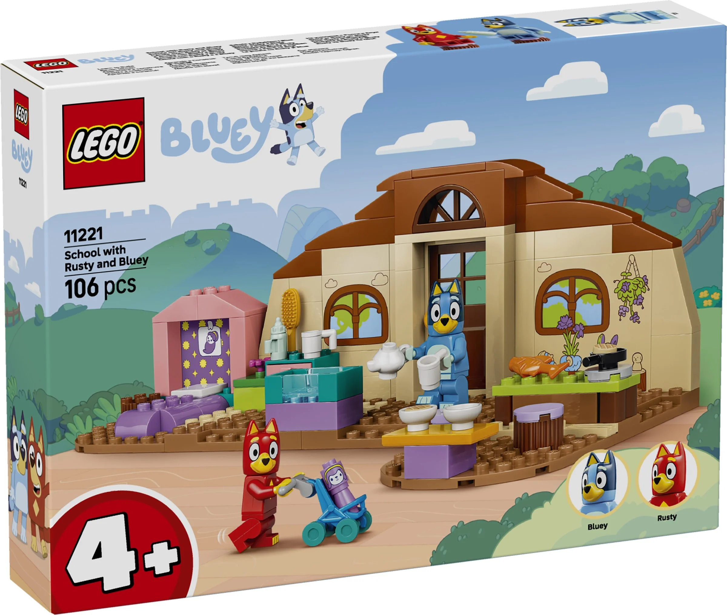 LEGO® 11221 Szkoła z Ryżykiem i Blue - zdjęcie 1