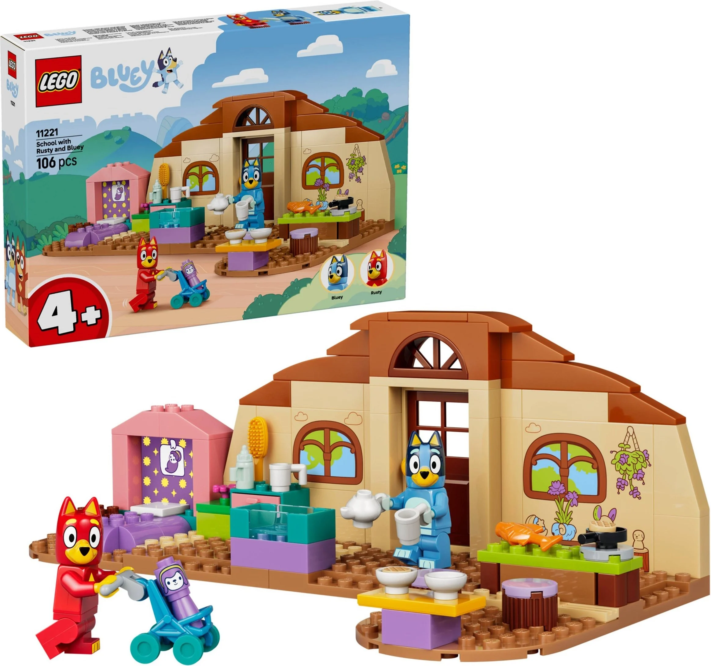 LEGO® 11221 Szkoła z Ryżykiem i Blue - zdjęcie 3
