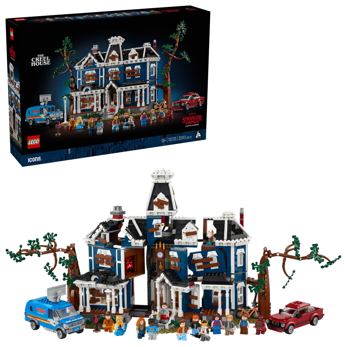 LEGO® 11370 LEGO Icons Stranger Things: Dom Creelów - zdjęcie 10
