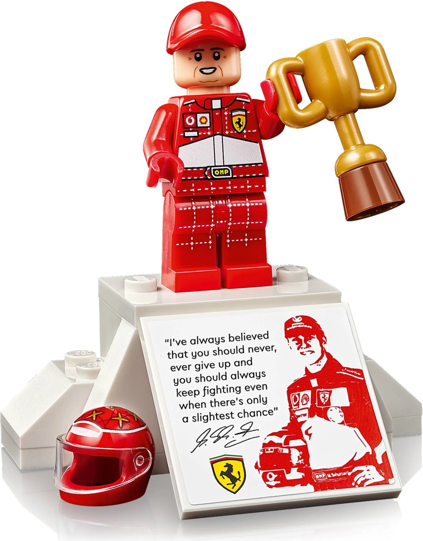 LEGO® 11375 Klocki Lego Icons Ferrari F2004 i Michael Schumacher - zdjęcie 14