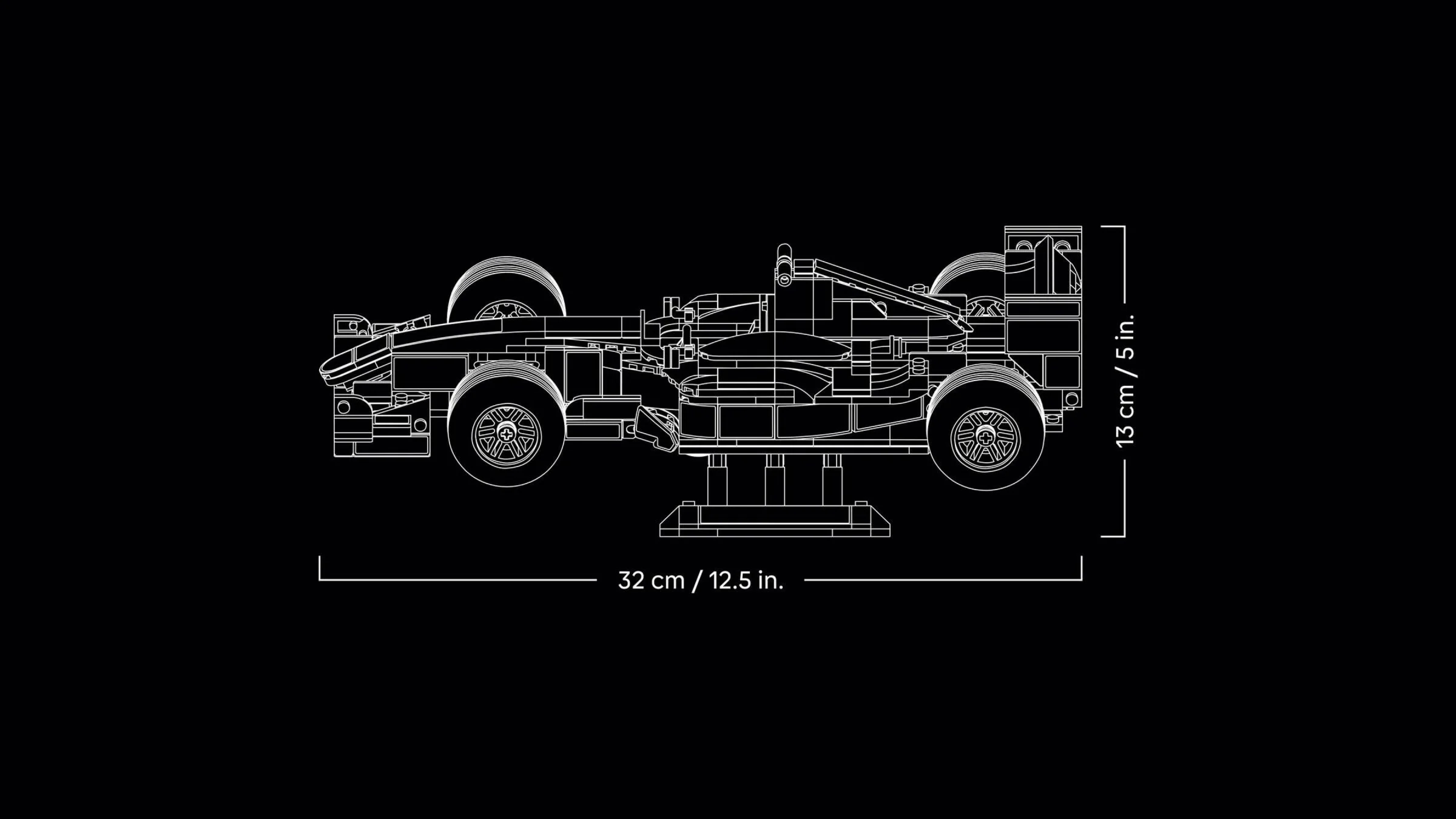 LEGO® 11375 Klocki Lego Icons Ferrari F2004 i Michael Schumacher - zdjęcie 19