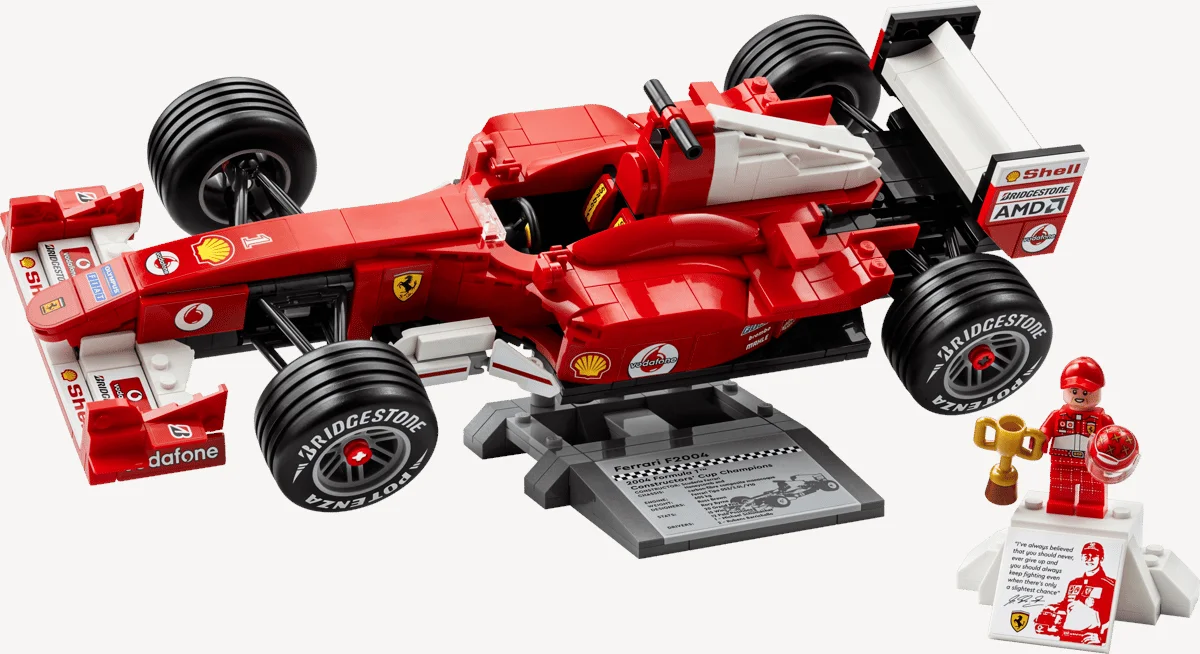 LEGO® 11375 Klocki Lego Icons Ferrari F2004 i Michael Schumacher - zdjęcie 2