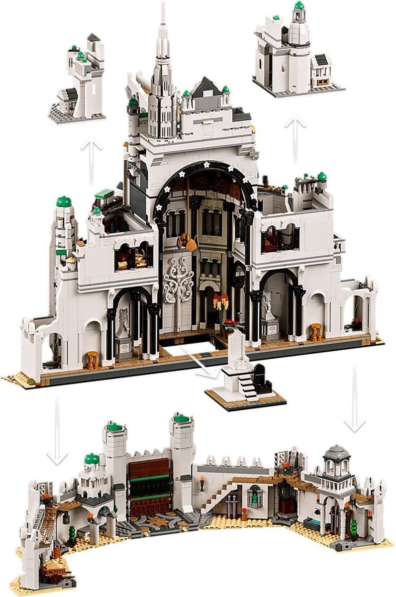 LEGO® 11377 Władca pierścieni: Minas Tirith - zdjęcie 46