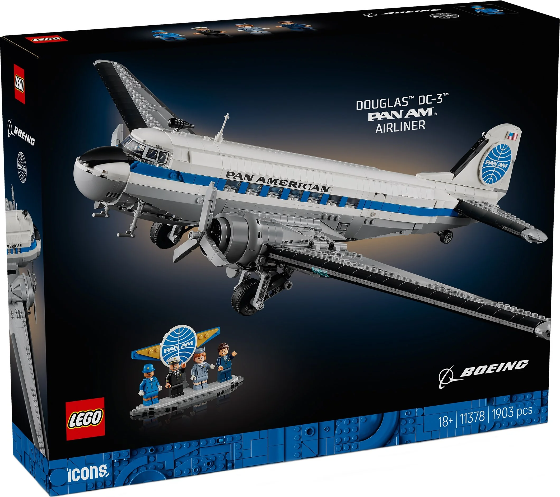 LEGO® 11378 Douglas DC-3 PAN AM Airliner - zdjęcie 2