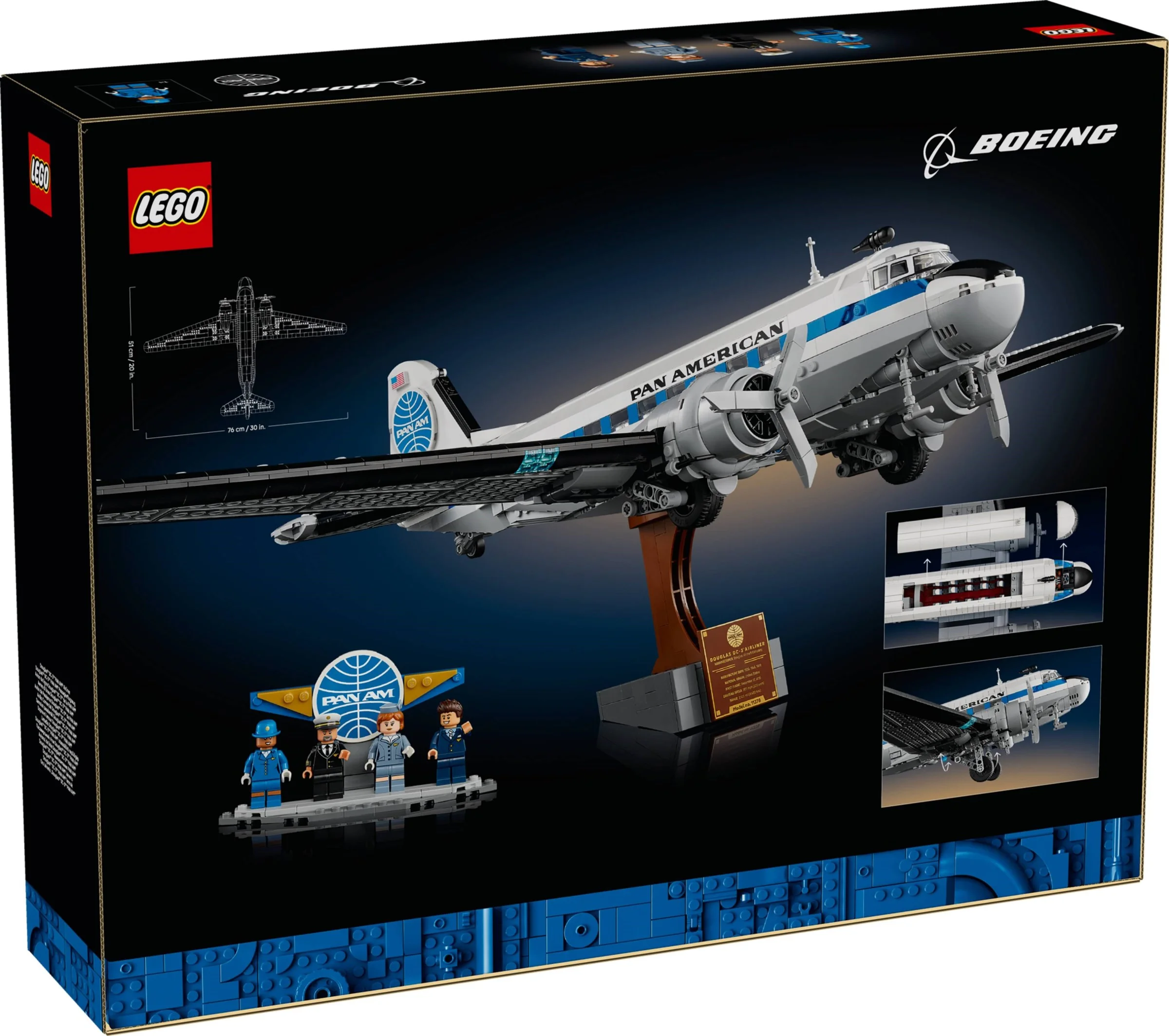 LEGO® 11378 Douglas DC-3 PAN AM Airliner - zdjęcie 3