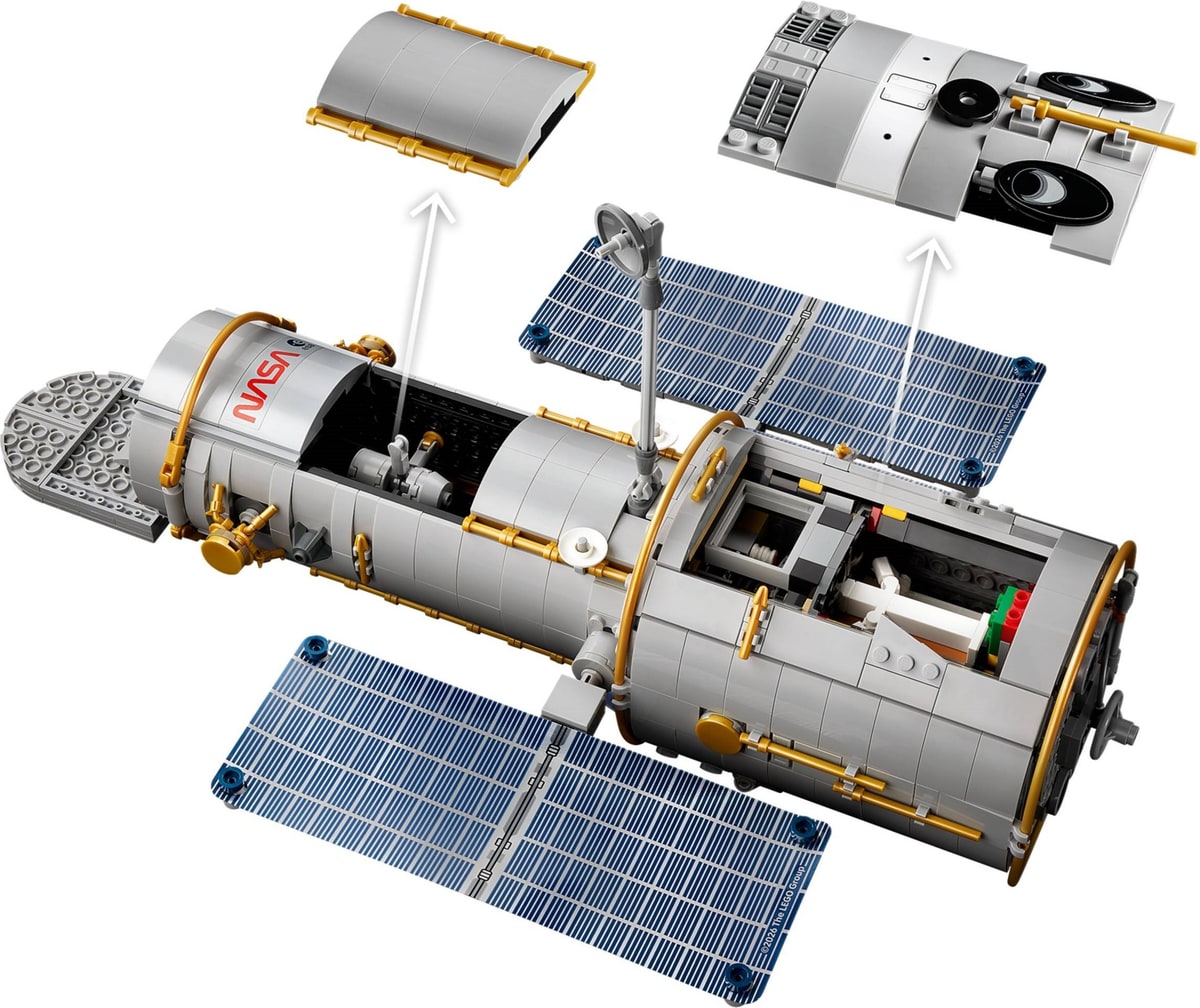 LEGO® 11382 Hubble Space Telescope, zestaw klocków 18+ - zdjęcie 21