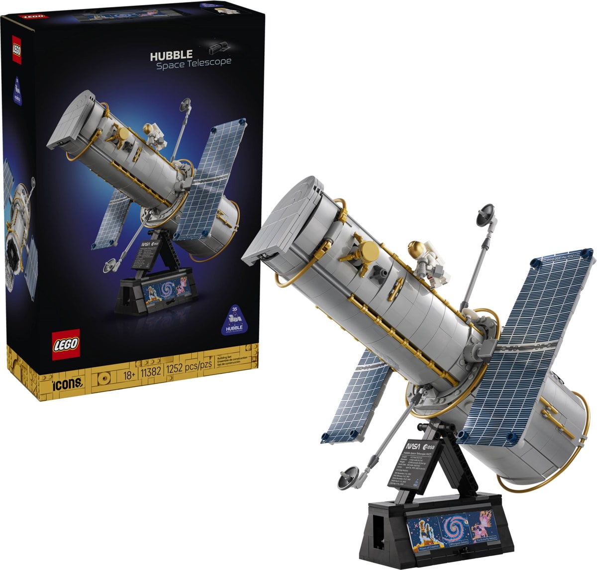 LEGO® 11382 Hubble Space Telescope, zestaw klocków 18+ - zdjęcie 3