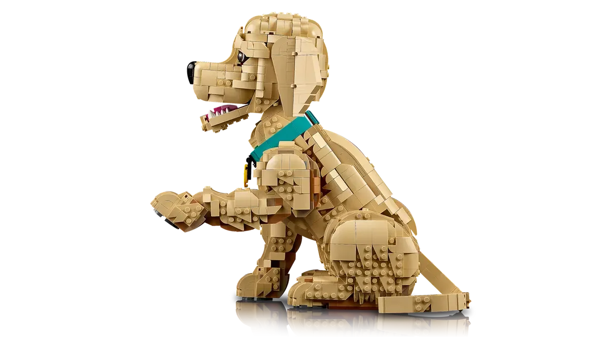 LEGO® 11384 LEGO ICONS Szczeniak golden retriever - zdjęcie 3