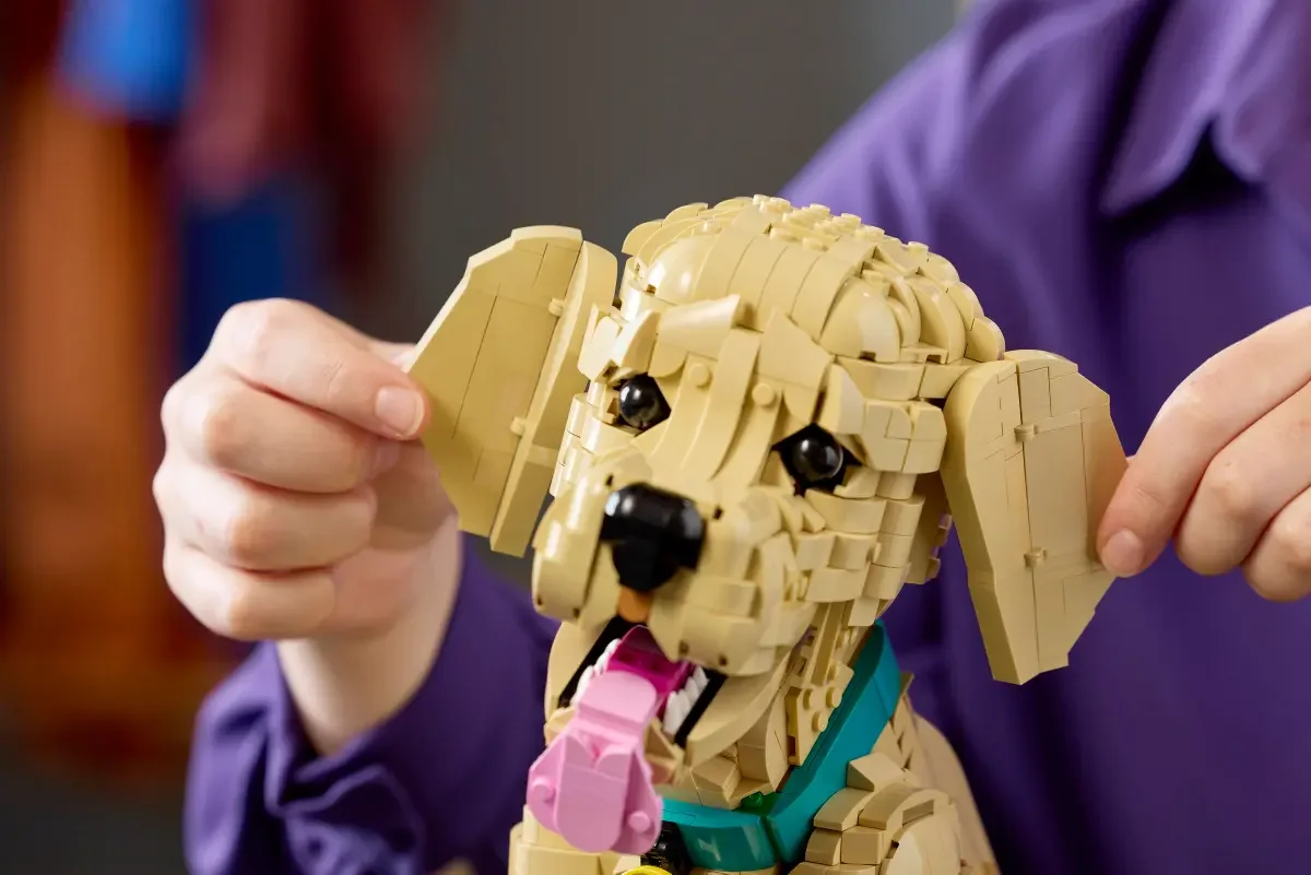 LEGO® 11384 LEGO ICONS Szczeniak golden retriever - zdjęcie 9