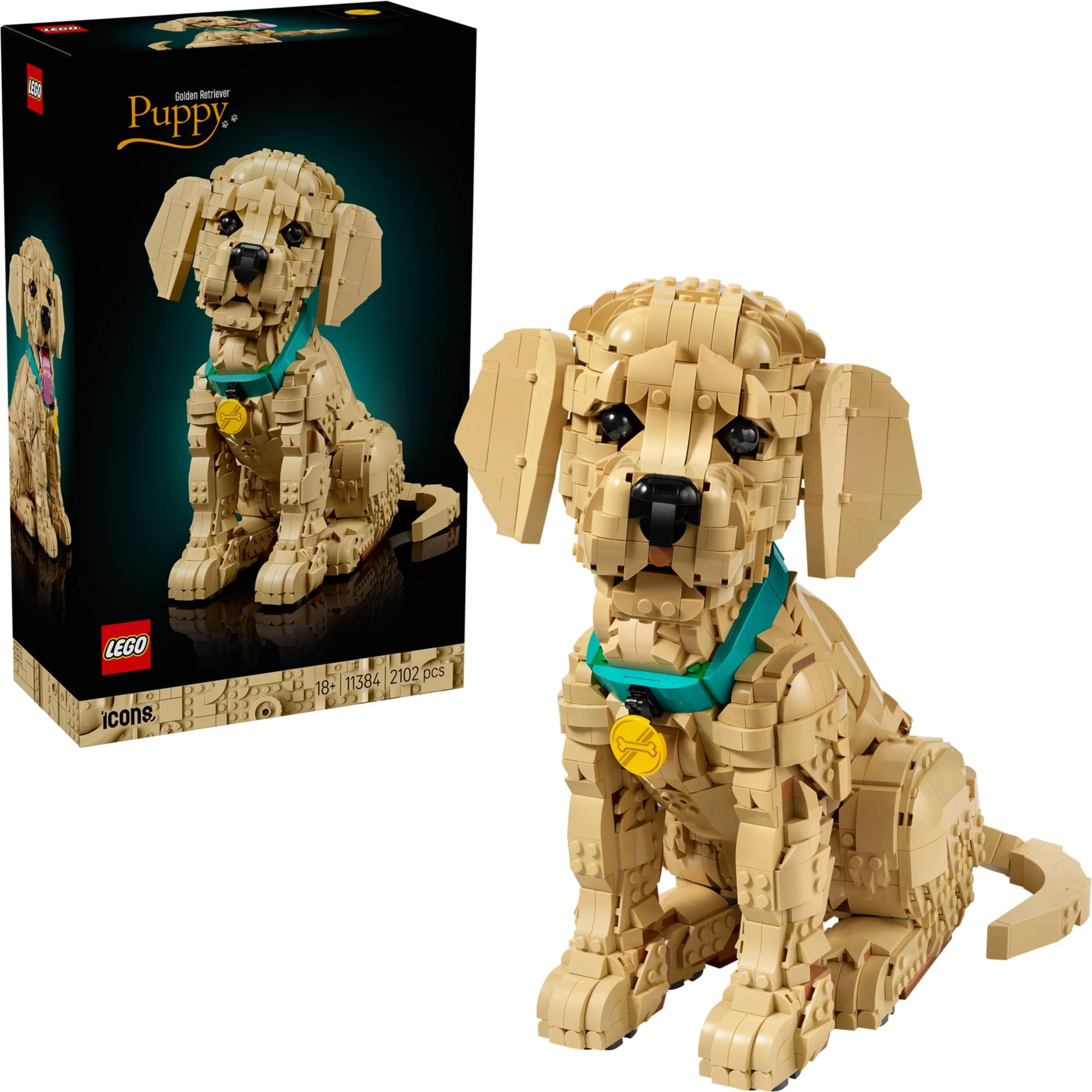 LEGO® 11384 LEGO ICONS Szczeniak golden retriever - zdjęcie 29